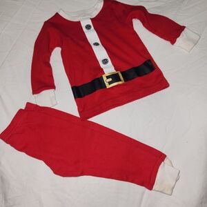 Carter's Red Santa Kids Matching Set